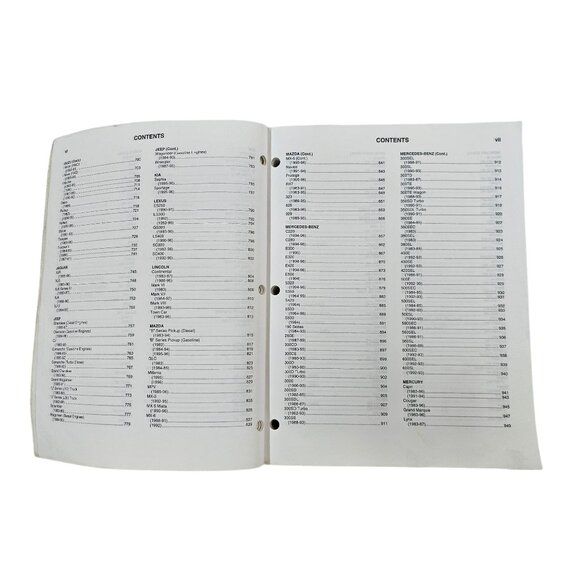 Mitchell Maintenance Service Intervals 1983 - 96 Domestic Import Cars Truck Vans - Picture 10 of 13